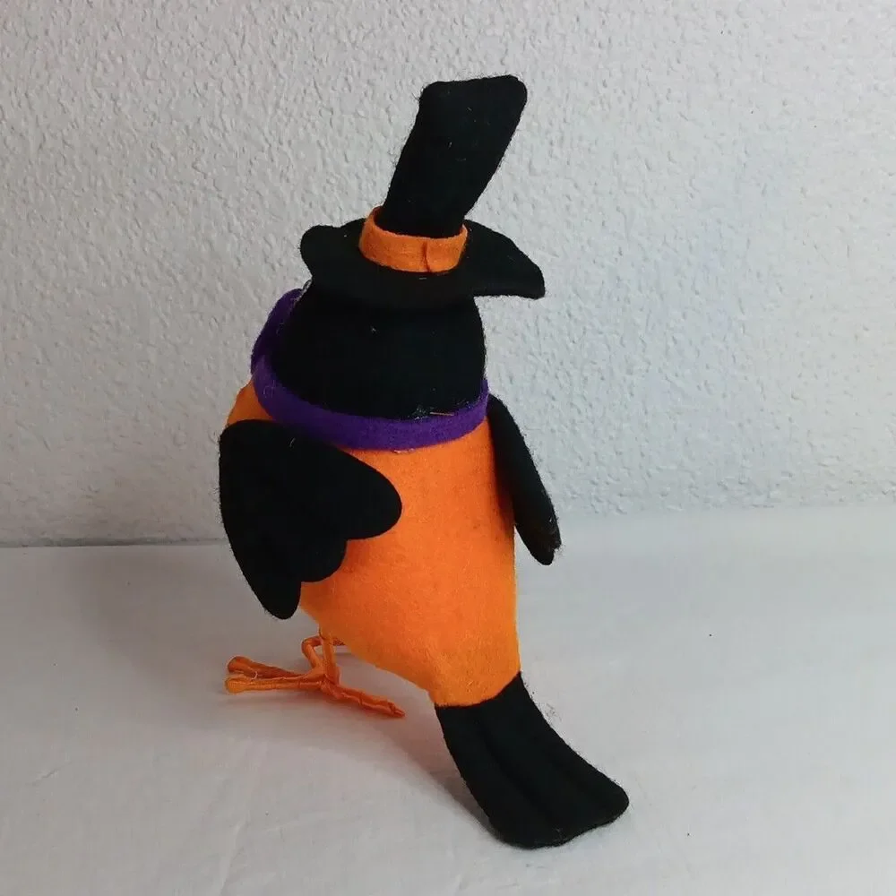 Halloween Tabletop Decor Featherly Friends Birds Pumpkin Walgreens